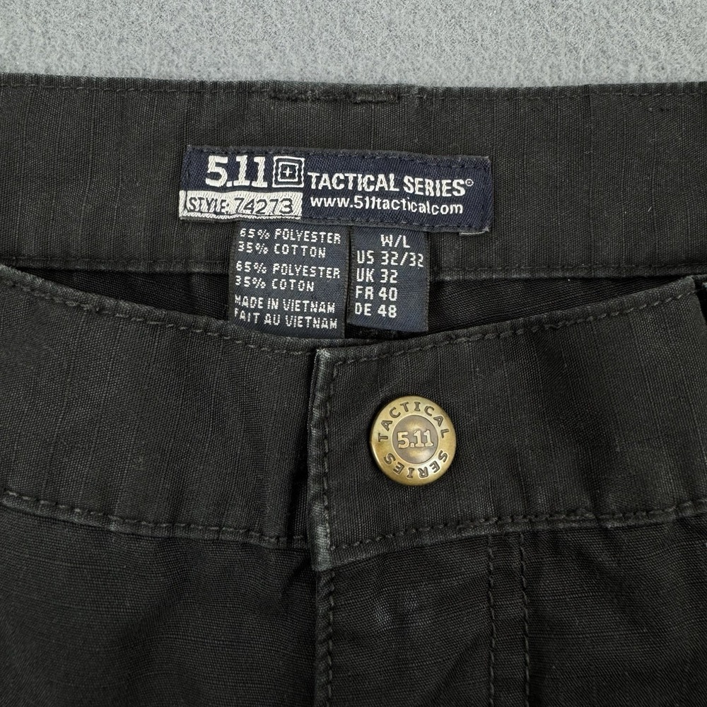 5.11 TACTICAL Taclite Pro Mens Cargo Uniform utility‎ pants Black - 32/32 - Picture 5 of 8